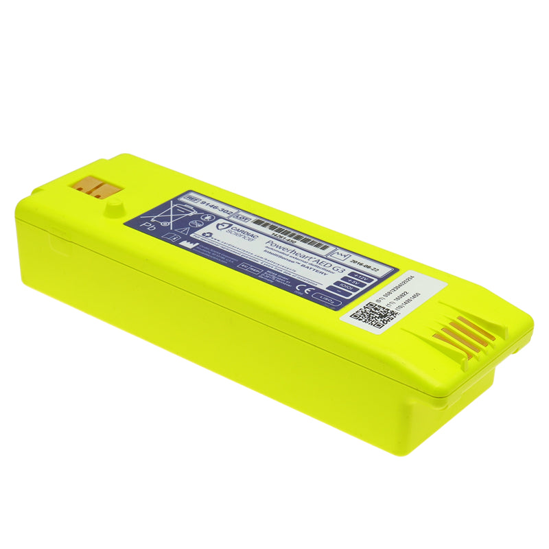 BATERÍA POWERHEART AED G3 RHINO 100% NUEVA PARA CIENCIA CARDIACA 9142, 9143, 9146, 9146-102, 9146-202, 9146-302, 9146-303, 9300E