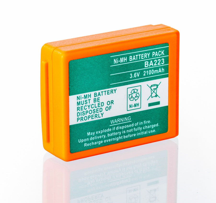 Batería recargable RHINO POWER 3,6 V 2200mAh Ni-Mh BA223 para HBC BA223000 BA223030 HBC Radiomatic Quadrix Micron 4 FUB6