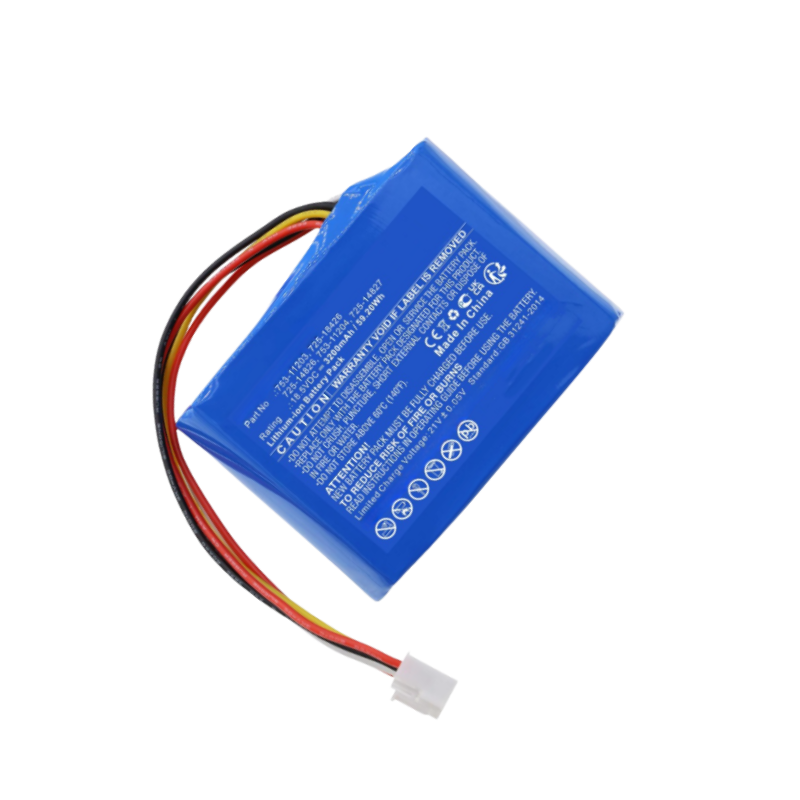 RHINO POWER Battery Replacement for Robomow Part Number: 725-14826, 725-14827, 725-18426, 753-11203, 753-11204, RK 1000, RK 2000, RK 2000 Pro, RK1000, RK1000 Pro 18.5V 3200mAh 59.20Wh Li-ion
