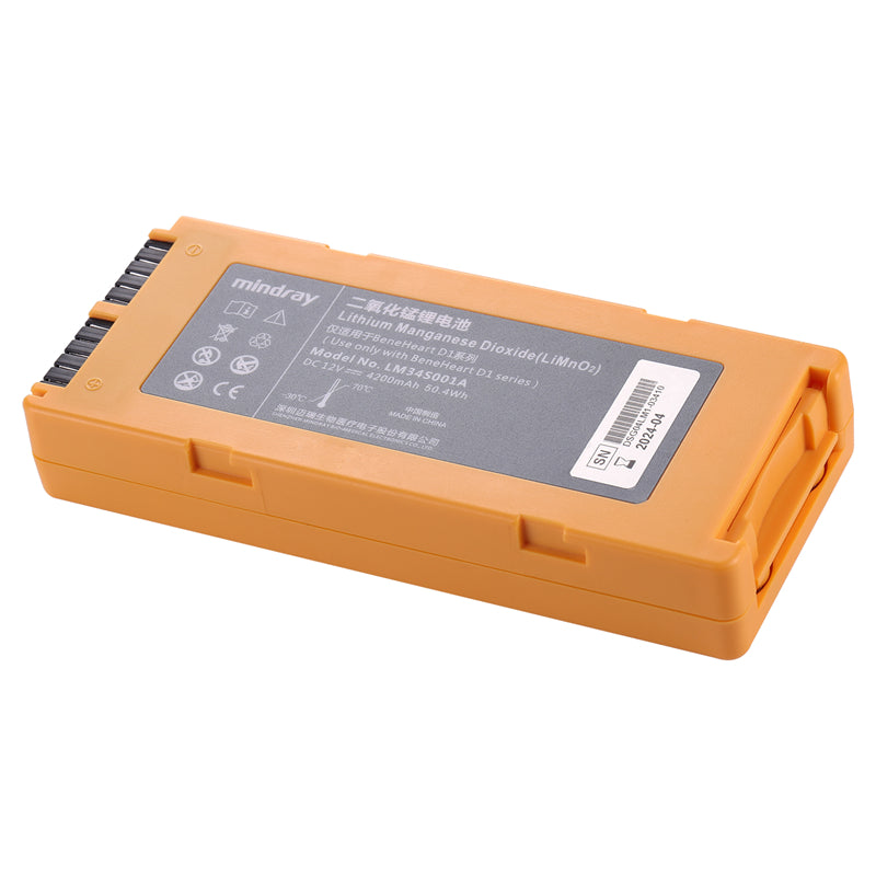 RHINO POWER HIGH QUALITY 12V 4200mAh LiMnO2 Battery For Mindray BeneHeart D1 LM34S001A Defibrillator