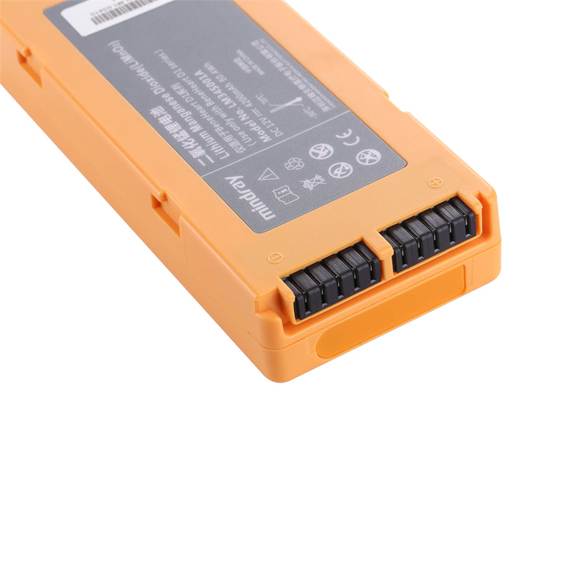 RHINO POWER HIGH QUALITY 12V 4200mAh LiMnO2 Battery For Mindray BeneHeart D1 LM34S001A Defibrillator