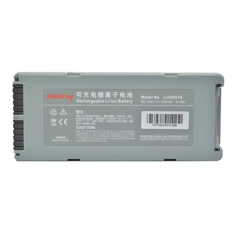 BATERÍAS DE ALTA CALIDAD LI24I001A RHINO POWER PARA LI24I005A 022-000034-00 Batería para desfibriladores Mindray D2 D3