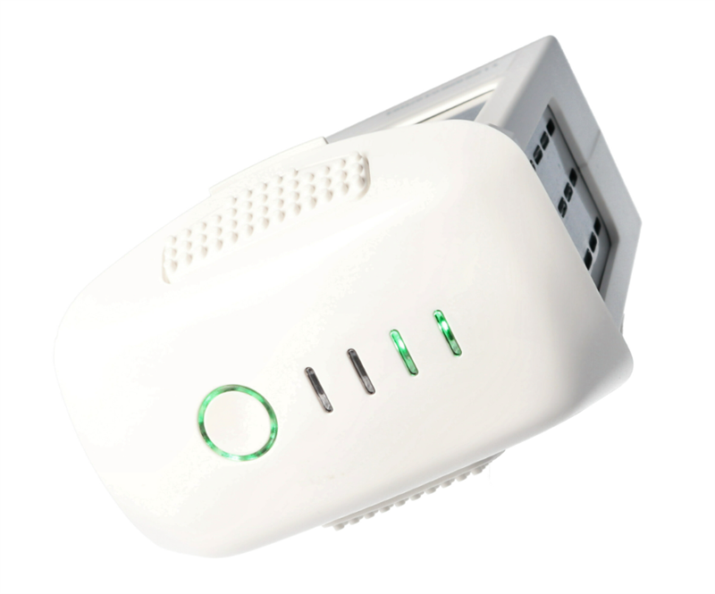 RHINO POWER Batería de repuesto de ALTA CALIDAD adecuada para drone DJI Phantom 4, con 4 LED, 15.2V 5870mAh