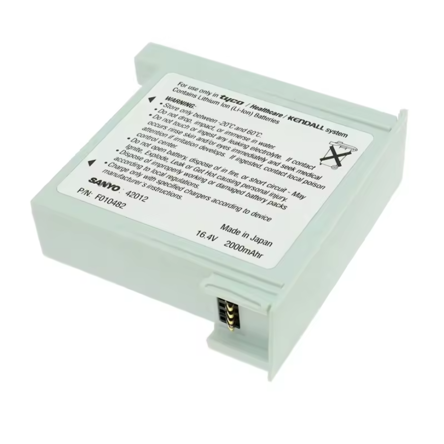 F010482 RHINO POWER Reemplazo 16.4V 2000mAh F010482 Batería para bomba de jeringa 1050060 SANYO TYCO HEALTHCARE KENDALL SYSTEM