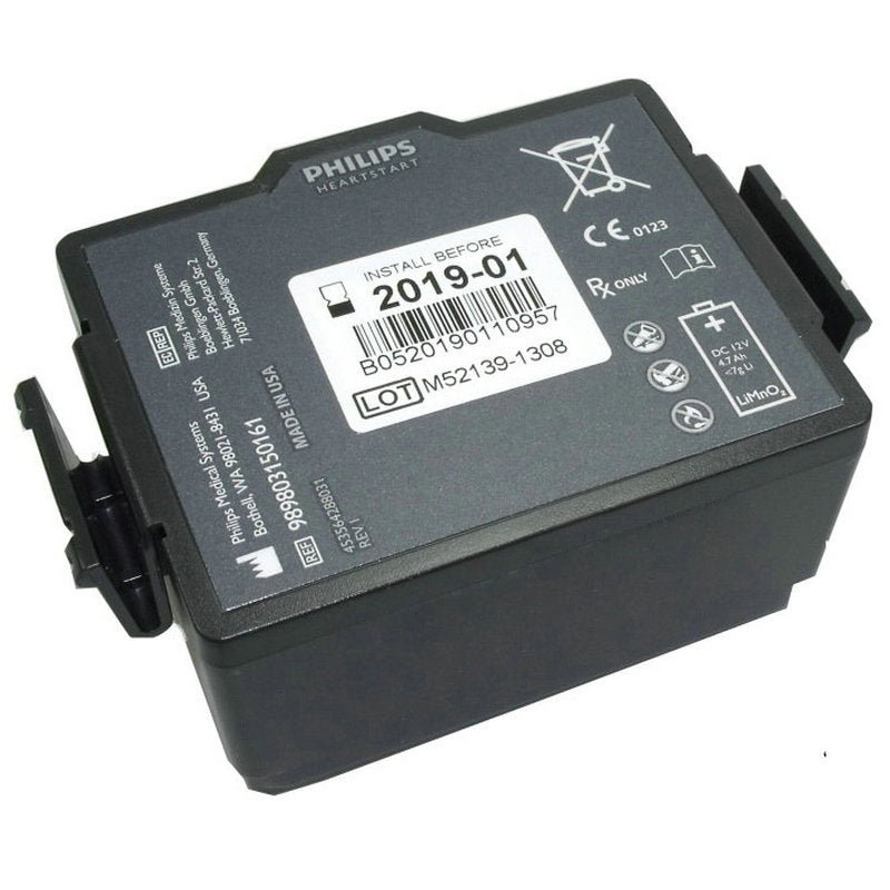 Batería de alta capacidad FR3 RHINO POWER para desfibrilador DEA PHILIPS HeartStart FR3 reemplaza 453564288031, 453564594921, 989803150161