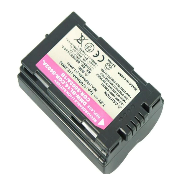 DMW-BL14 RHINO POWER Batería de repuesto de ALTA CALIDAD para BPDC1 Pan GR-S602 CGR-S602SE, Leica DC 1E, DIGILUX 1, DIGILUX 2, DC1