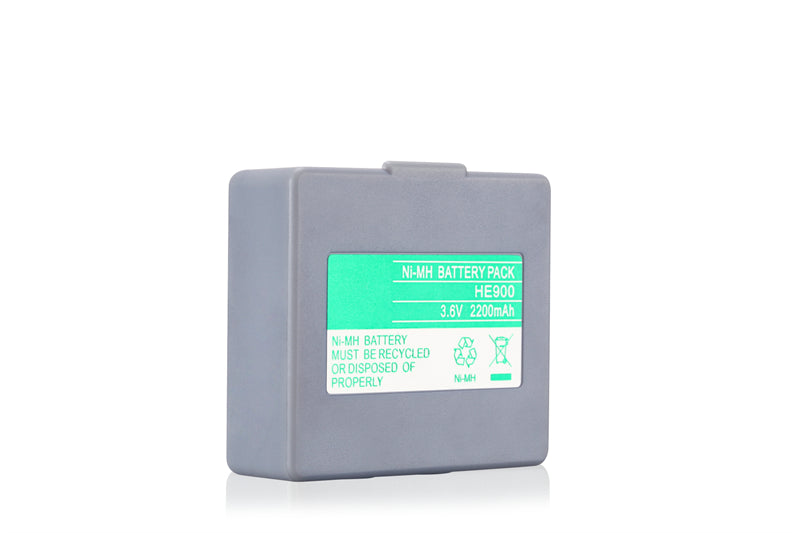 RHINO POWER Batería de repuesto HE900 para Hetronic KH68300990,Mini EX2-22,RHE3614KG,RHE3620KG batería de control remoto de grúa