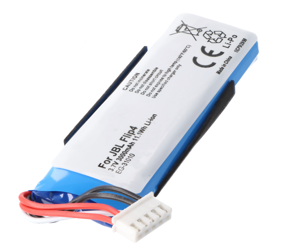 JBL FLIP4 RHINO POWER Batería de repuesto para Flip 4 4 EDICIÓN ESPECIAL GSP87269301 Li-polímero, 3,7 voltios 3000mAh 11,1Wh