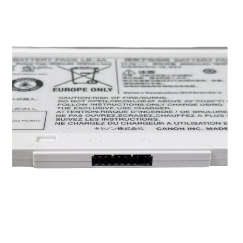 LB-4A RHINO POWER HIGH QUALITY REPLACEMENT BATTERY for CANON LB-4A CXDI-710C Medical Tablet Battery 11.1V 1600mAh/18Wh