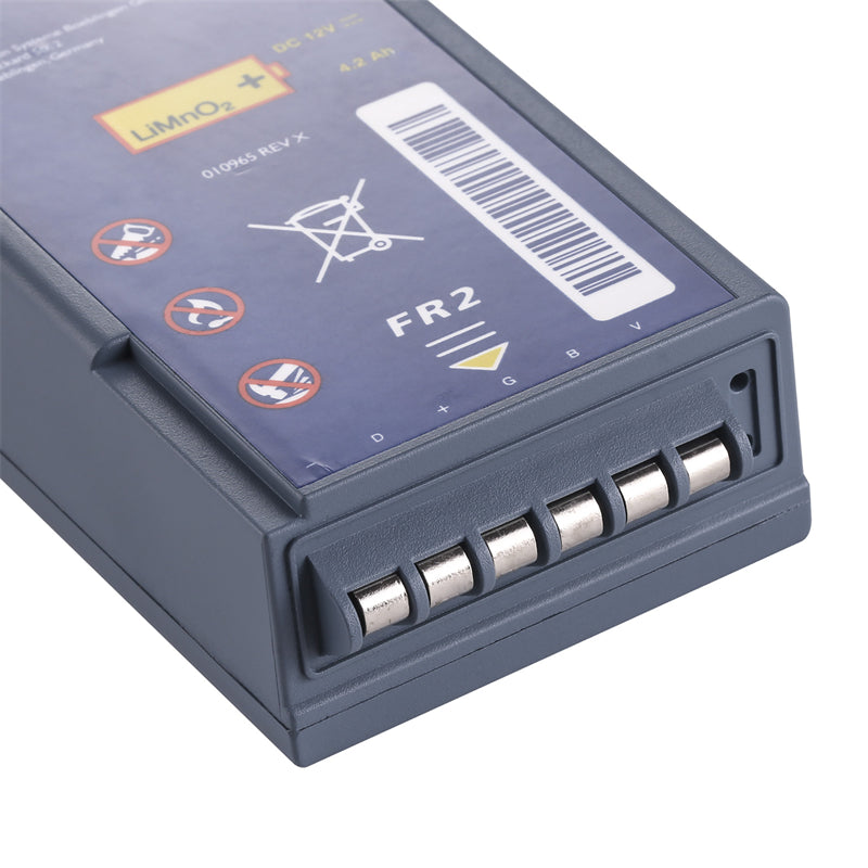 RHINO POWER Batería de repuesto de alta calidad 12 V 4200 mAh LiMNO2 compatible con M3863A FR2 Plus M3860A M3840A M3841A M3861A no recargable