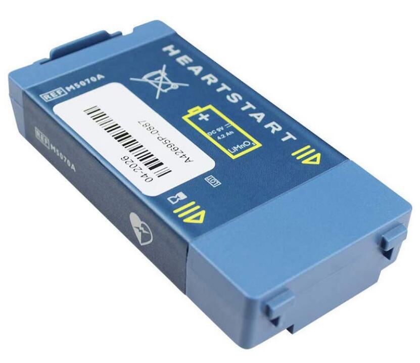 Batería RHINO POWER LiMNO2 para PHILIPS FRx, M5070A, M5066A, M5067A, M5068A, 861304, HeartStart, batería FRX861304
