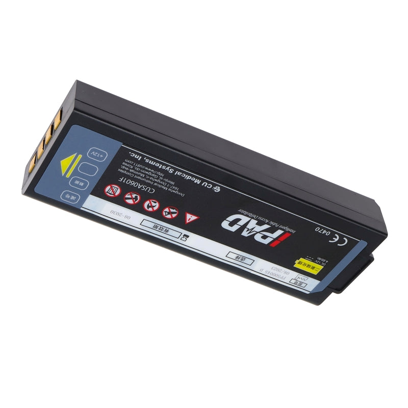 CUSA0601F NF1200 RHINO POWER HIGH CAPACITY Replacement Battery for CU Medical AED Defibrillator I-PAD IPAD type CUSA060F 110604-O