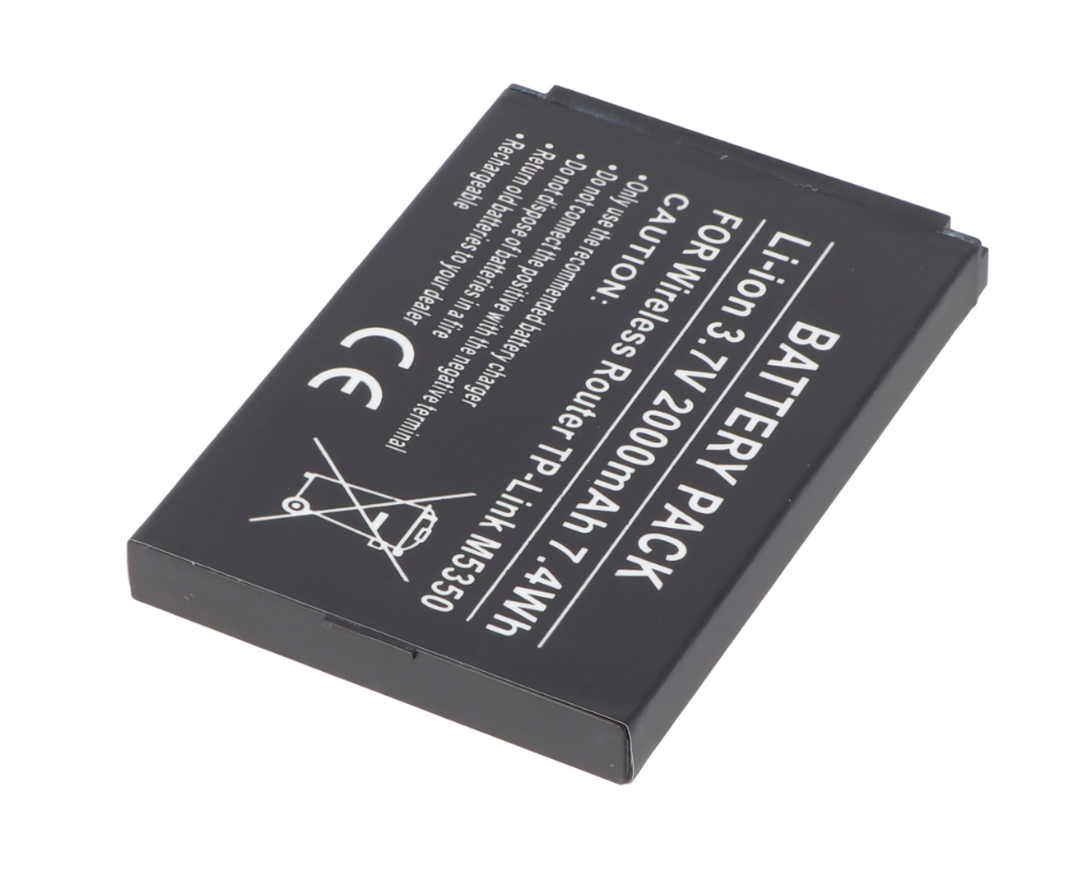 RHINO POWER HOCHWERTIGER Ersatzakku passend für WLAN-Router TP-Link M5350 Li-Ion Akku 3,7V 2000mAh