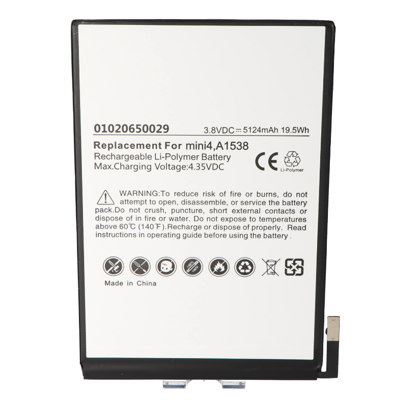 RHINO POWER HIGH QUALITY Replacement Battery suitable for Apple iPad mini 4 battery A1538, A1550, 020-00297