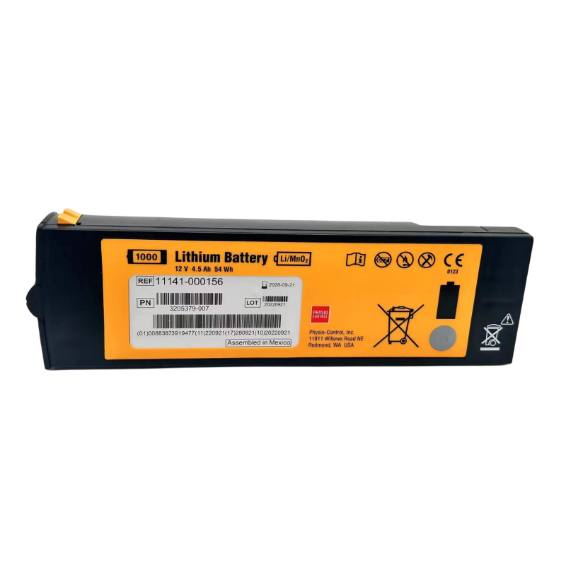 RHINO POWER Batería de ALTA CALIDAD para Physio-Control LIFEPAK 1000 Kit de batería de Litio de Repuesto AED 12V 4500MAH 54Wh Li-MnO2