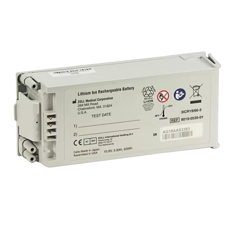 8019-0535-01 RHINO POWER Batería médica de alta calidad Zoll R/E Series 10,8 V 5,8 Ah batería de repuesto para Zoll AED Pro R/E Series