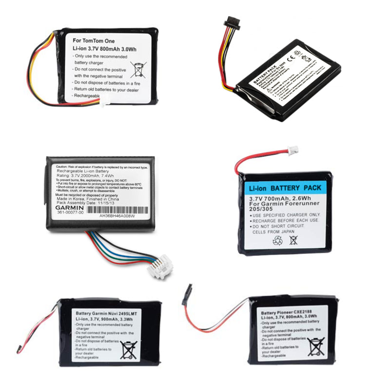 GPS NAVIGATOR BATTERIES