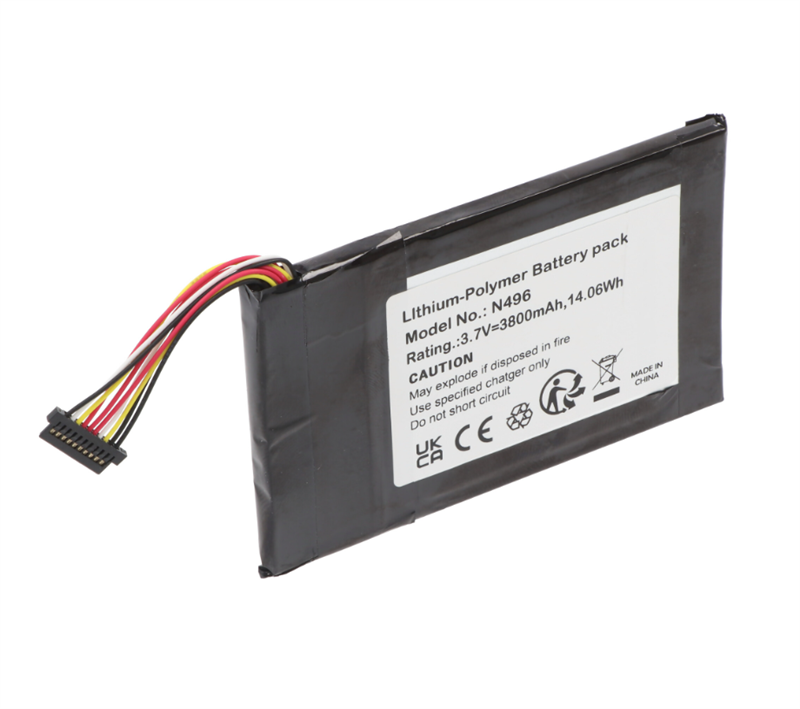 N496 RHINO POWER HIGH QUALITY Replacement Battery 3.7V 3,800mAh 14.06Wh Li-Polymer N496 for GPS Magellan TRX7