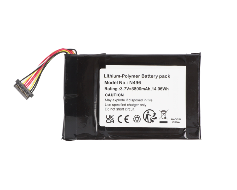N496 RHINO POWER HIGH QUALITY Replacement Battery 3.7V 3,800mAh 14.06Wh Li-Polymer N496 for GPS Magellan TRX7