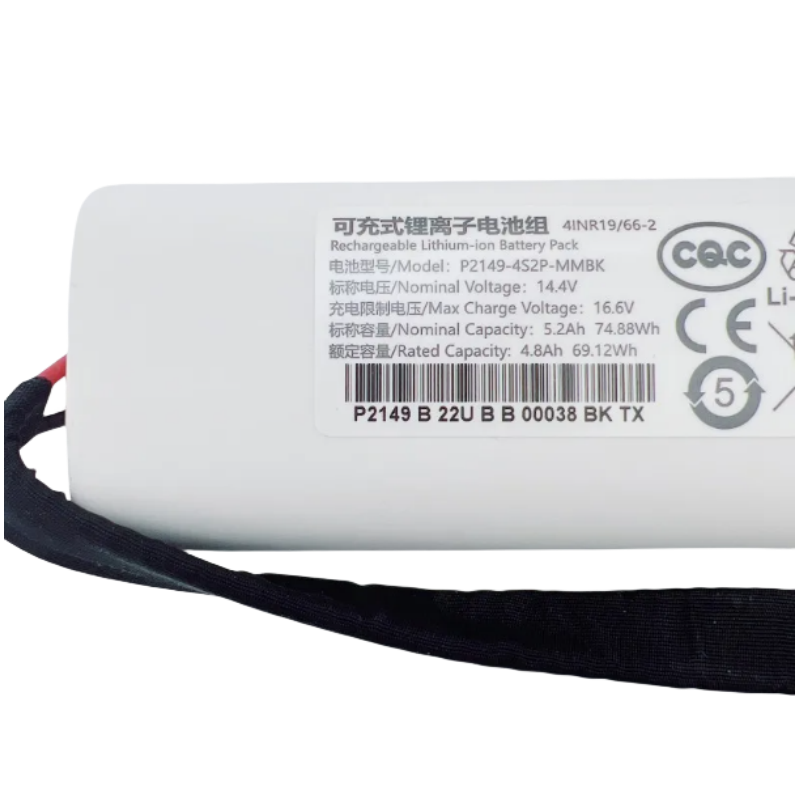 P2027-4S2P-MMBK RHINO POWER batteries for Xiaomi Mijia Self Cleaning Robot Vacuum Cleaner Robot Vacuum Mop Cleaner STYTJ06ZHM